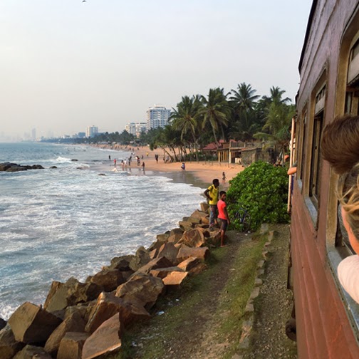 Coastal train ride